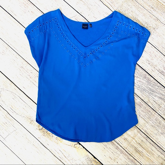 Kaari Blue Top Sz Small - Picture 2 of 7